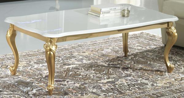 Product photograph of Sofia White Italian Coffee Table from Choice Furniture Superstore.